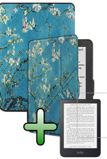 BASEY. BASEY. Kobo Nia Hoesje Trifold Met Screenprotector - Bloesem