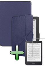 BASEY. BASEY. Kobo Nia Hoesje Trifold Met Screenprotector - Donkerblauw
