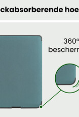 BASEY. BASEY. Kobo Nia Hoesje Trifold Met Screenprotector - Donkergroen