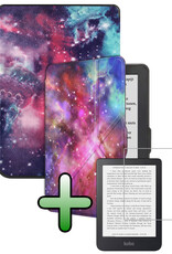 BASEY. BASEY. Kobo Nia Hoesje Trifold Met Screenprotector - Galaxy