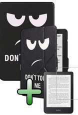 BASEY. BASEY. Kobo Nia Hoesje Trifold Met Screenprotector - Don't Touch Me