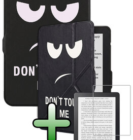 BASEY. BASEY. Kobo Nia Hoesje Trifold Met Screenprotector - Don't Touch Me