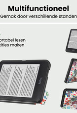 BASEY. BASEY. Kobo Nia Hoesje Trifold Met Screenprotector - Vlinders