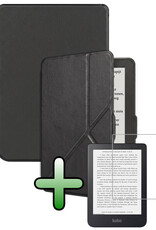 BASEY. BASEY. Kobo Nia Hoesje Trifold Met Screenprotector - Zwart