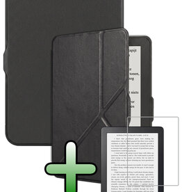 BASEY. BASEY. Kobo Nia Hoesje Trifold Met Screenprotector - Zwart