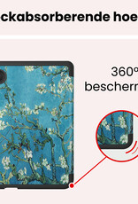 NoXx NoXx Kobo Clara 2E Hoesje Trifold - Bloesem