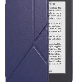 NoXx NoXx Kobo Clara 2E Hoesje Trifold - Donkerblauw