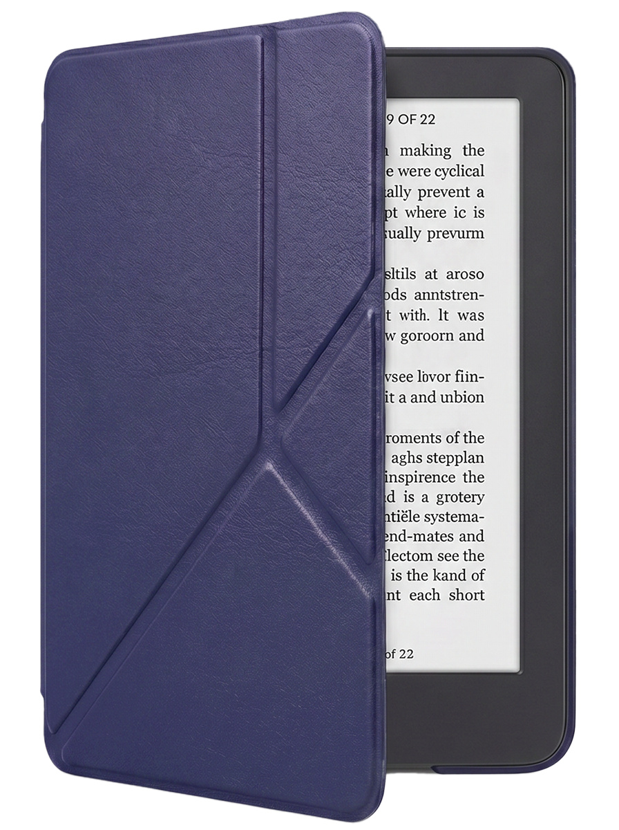 NoXx NoXx Kobo Clara 2E Hoesje Trifold - Donkerblauw