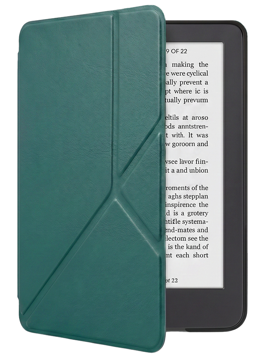 NoXx NoXx Kobo Clara 2E Hoesje Trifold - Donkergroen