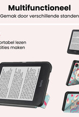 NoXx NoXx Kobo Clara 2E Hoesje Trifold - Eenhoorn