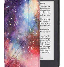 NoXx NoXx Kobo Clara 2E Hoesje Trifold - Galaxy