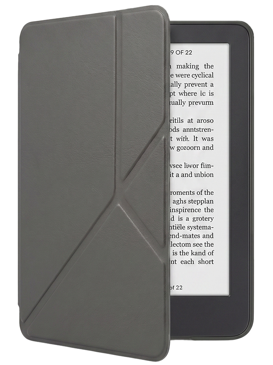 NoXx NoXx Kobo Clara 2E Hoesje Trifold - Grijs