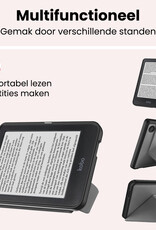 NoXx NoXx Kobo Clara 2E Hoesje Trifold - Grijs