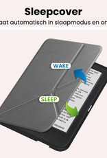 NoXx NoXx Kobo Clara 2E Hoesje Trifold - Grijs