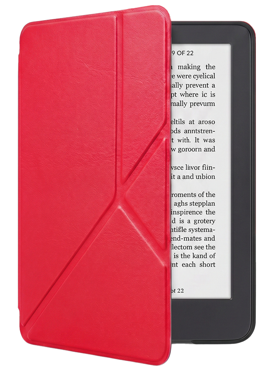 NoXx NoXx Kobo Clara 2E Hoesje Trifold - Rood