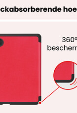 NoXx NoXx Kobo Clara 2E Hoesje Trifold - Rood