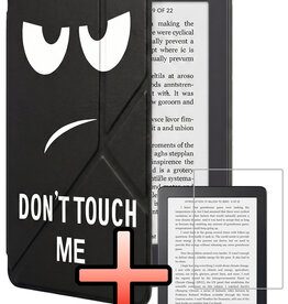 NoXx NoXx Kobo Clara 2E Hoesje Trifold Met Screenprotector - Touch