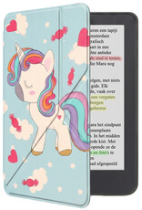 NoXx NoXx Kobo Clara Colour Hoesje Trifold - Eenhoorn