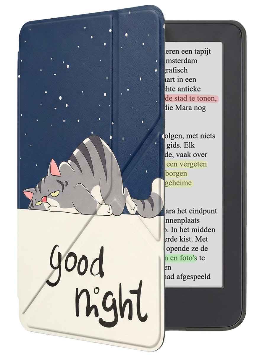 NoXx NoXx Kobo Clara Colour Hoesje Trifold - Kat