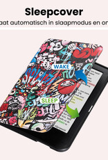NoXx NoXx Kobo Clara BW Hoesje Trifold - Graffity