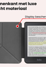 NoXx NoXx Kobo Clara BW Hoesje Trifold Met Screenprotector - Eenhoorn
