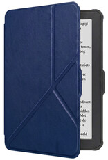 NoXx NoXx Kobo Clara HD Hoesje Trifold - Donkerblauw