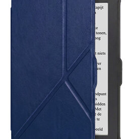 NoXx NoXx Kobo Clara HD Hoesje Trifold - Donkerblauw
