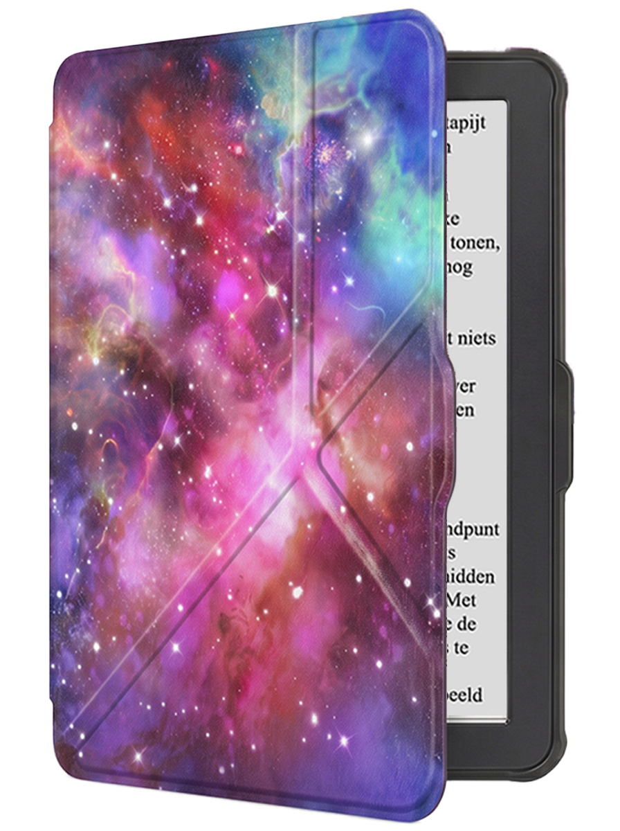 NoXx NoXx Kobo Clara HD Hoesje Trifold - Galaxy