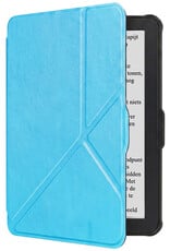 NoXx NoXx Kobo Clara HD Hoesje Trifold - Lichtblauw