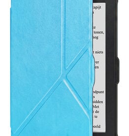 NoXx NoXx Kobo Clara HD Hoesje Trifold - Lichtblauw