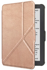 NoXx NoXx Kobo Clara HD Hoesje Trifold - Rosé Goud