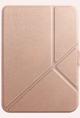 NoXx NoXx Kobo Clara HD Hoesje Trifold - Rosé Goud