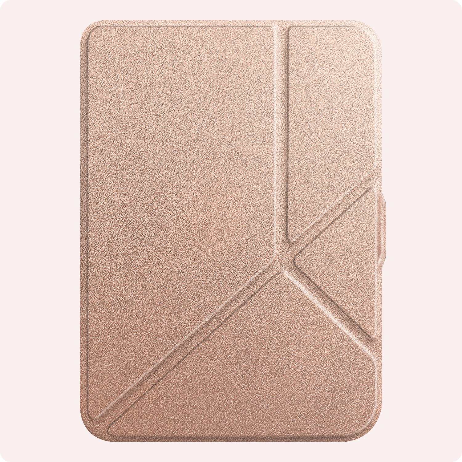 NoXx NoXx Kobo Clara HD Hoesje Trifold - Rosé Goud