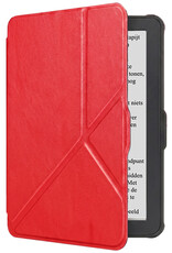 NoXx NoXx Kobo Clara HD Hoesje Trifold - Rood