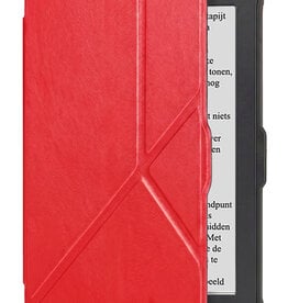 NoXx NoXx Kobo Clara HD Hoesje Trifold - Rood