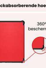NoXx NoXx Kobo Clara HD Hoesje Trifold - Rood