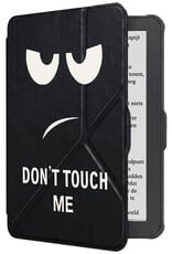 NoXx NoXx Kobo Clara HD Hoesje Trifold - Don't Touch Me