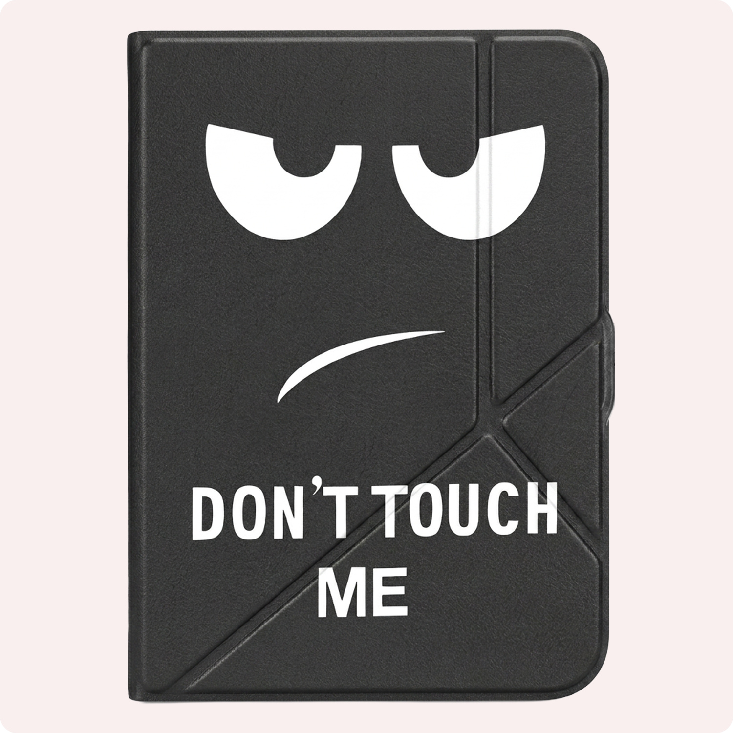 NoXx NoXx Kobo Clara HD Hoesje Trifold - Don't Touch Me