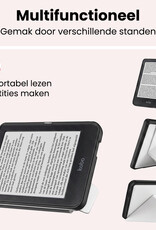 NoXx NoXx Kobo Clara HD Hoesje Trifold - Wit