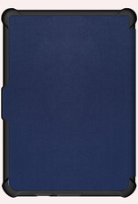 NoXx NoXx Kobo Clara HD Hoesje Trifold Met Screenprotector - Donkerblauw