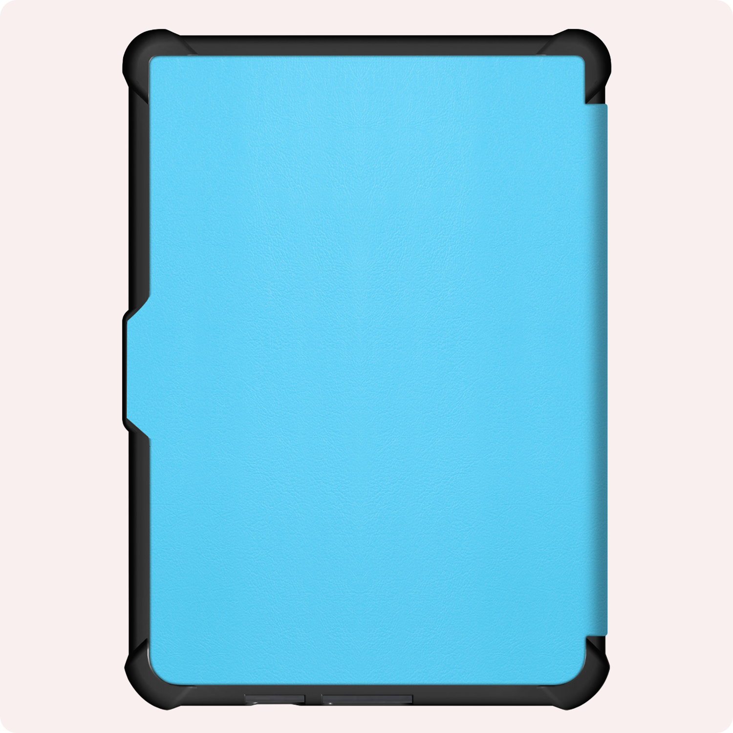 NoXx NoXx Kobo Clara HD Hoesje Trifold Met Screenprotector - Licht Blauw