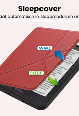 NoXx NoXx Kobo Nia Hoesje Trifold - Donkerrood
