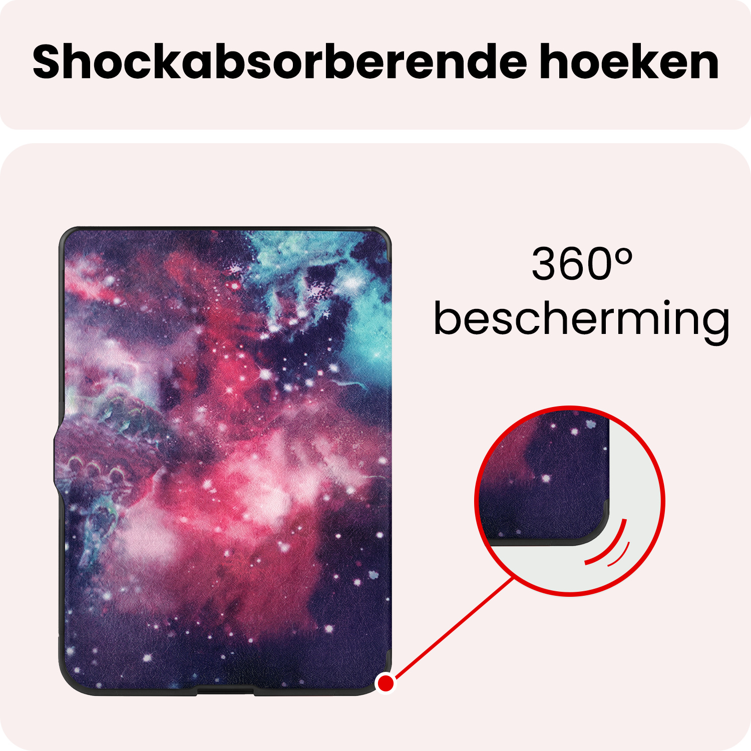 NoXx NoXx Kobo Nia Hoesje Trifold - Galaxy