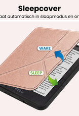 NoXx NoXx Kobo Nia Hoesje Trifold - Rose Goud
