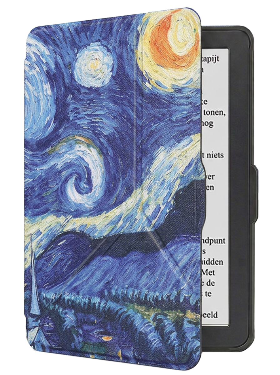 NoXx NoXx Kobo Nia Hoesje Trifold - Sterrenhemel