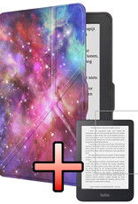 NoXx NoXx Kobo Nia Hoesje Trifold Met Screenprotector - Galaxy