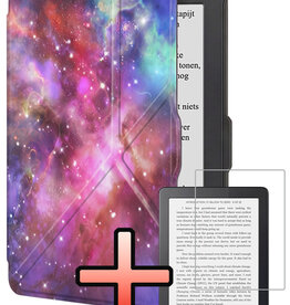 NoXx NoXx Kobo Nia Hoesje Trifold Met Screenprotector - Galaxy