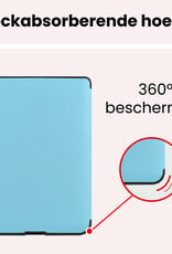 NoXx NoXx Kobo Nia Hoesje Trifold Met Screenprotector - Lichtblauw