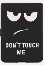 NoXx NoXx Kobo Nia Hoesje Trifold Met Screenprotector - Don't Touch Me