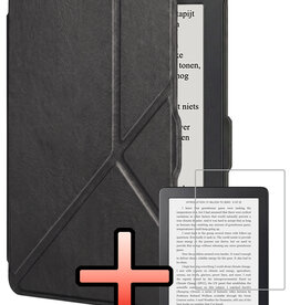 NoXx NoXx Kobo Nia Hoesje Trifold Met Screenprotector - Zwart